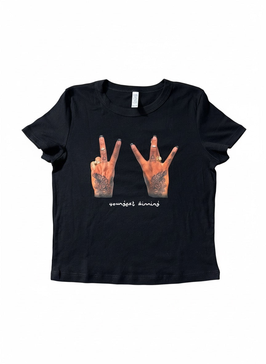 YW Hands Baby Tee